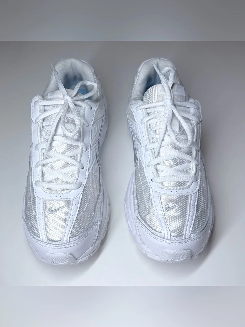 Nike Women's Initiator Athletic Shoes 'Tripe White' Size- 9